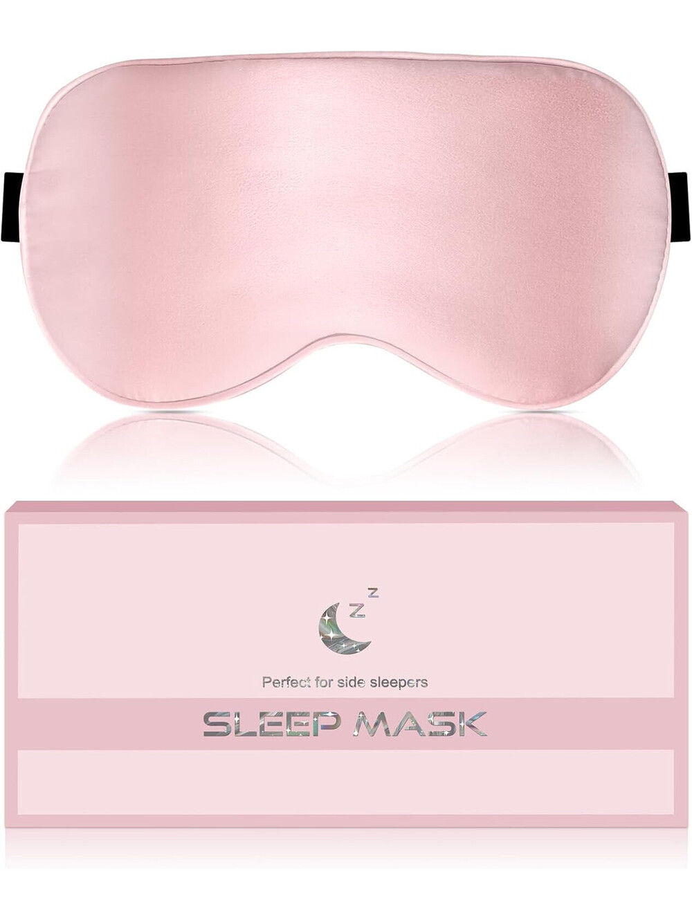 Silk Sleep Mask for Women - Soft Breathable Organic Natural Mulberry Silk Fabric